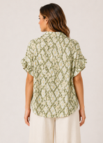 Mila Geometric Blouse