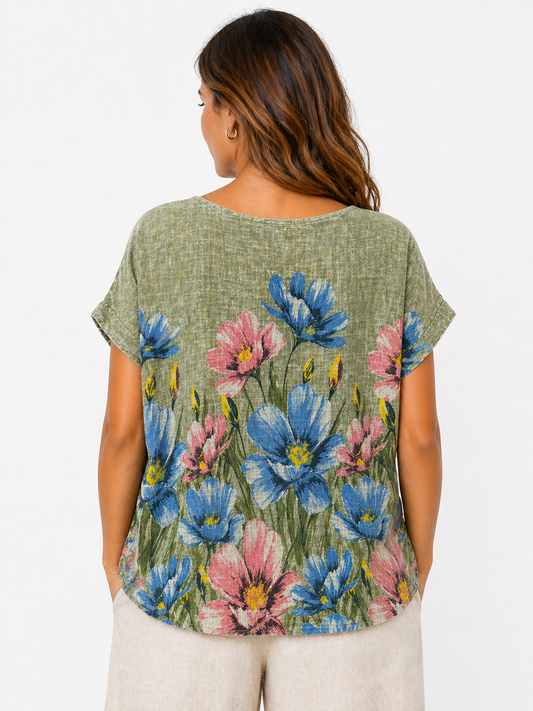 Luchtige Bloemen Top