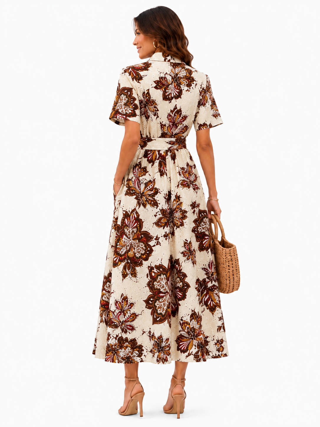 Florence Katoenen Blousejurk