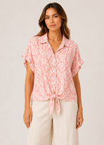 Mila Geometric Blouse