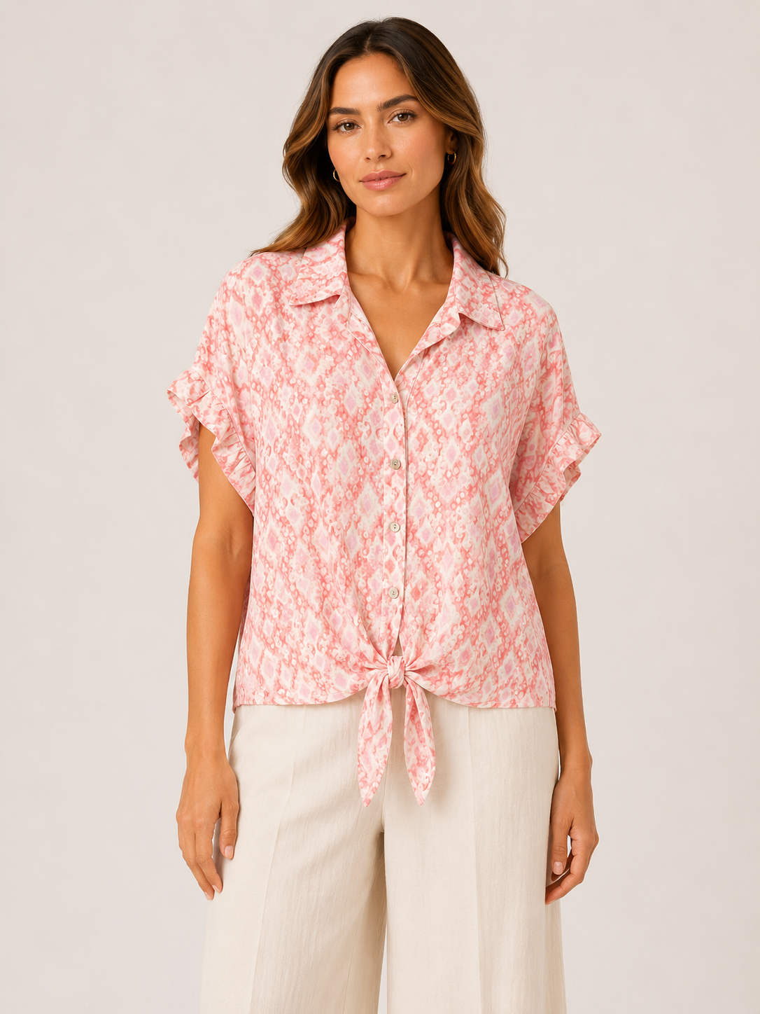 Mila Geometric Blouse