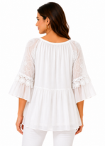 Bella Lace Detail Blouse