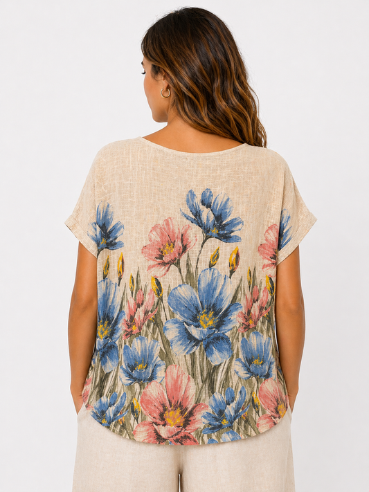 Luchtige Bloemen Top