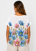 Luchtige Bloemen Top