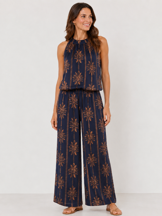 Elegante Palmprint Tweedelige Set