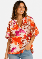 Sunset Bloom Blouse
