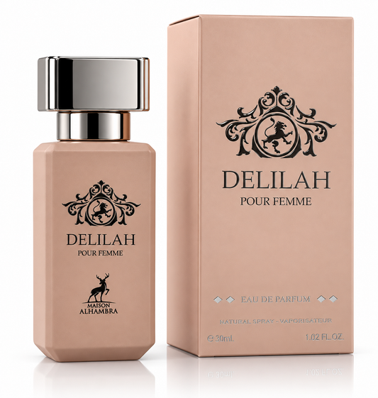 Delilah Pour Femme by Maison Alhambra – Eau de Parfum 30 ml – Made in UAE