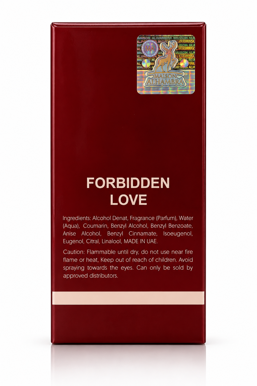 Maison Alhambra Forbidden Love Eau de Parfum – 30 ml – Made in U.A.E.