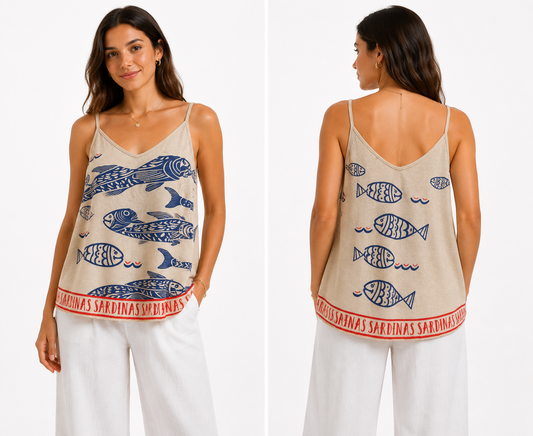 2-in-1 Reversible Top – Draagbaar aan Voor- én Achterkant