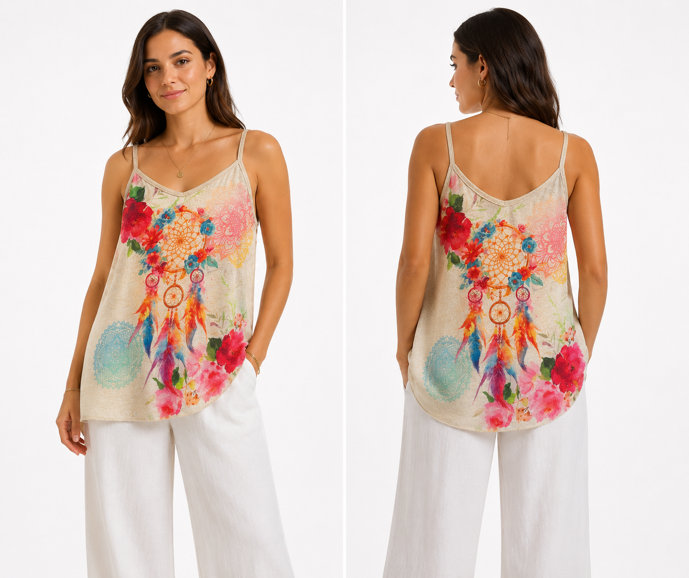 2-in-1 Reversible Top – Draagbaar aan Voor- én Achterkant