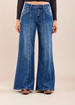 Extra Wide Jeans -Denim