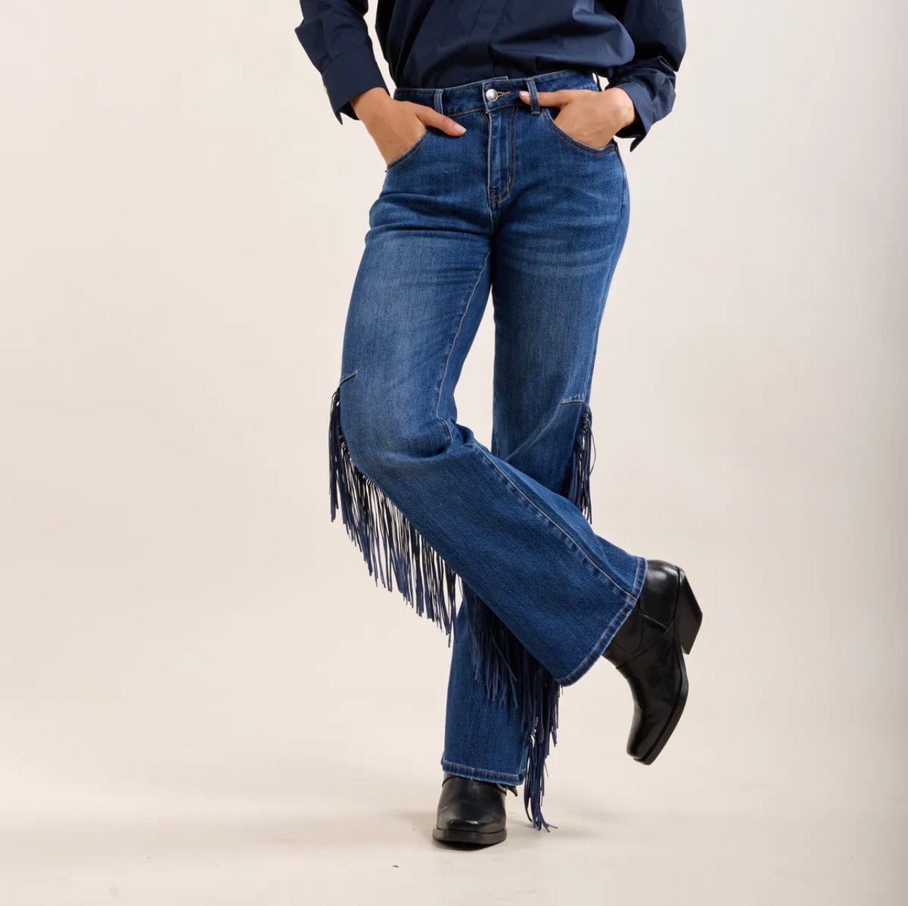 Franges Jean -Trendy