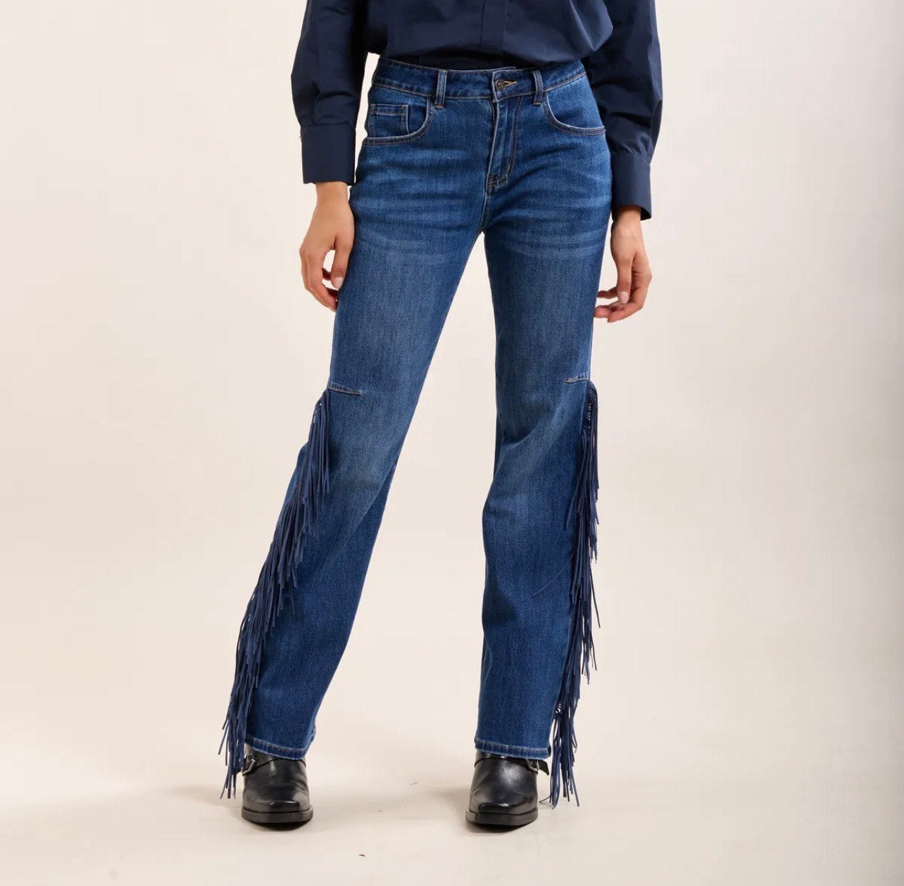 Franges Jean -Trendy