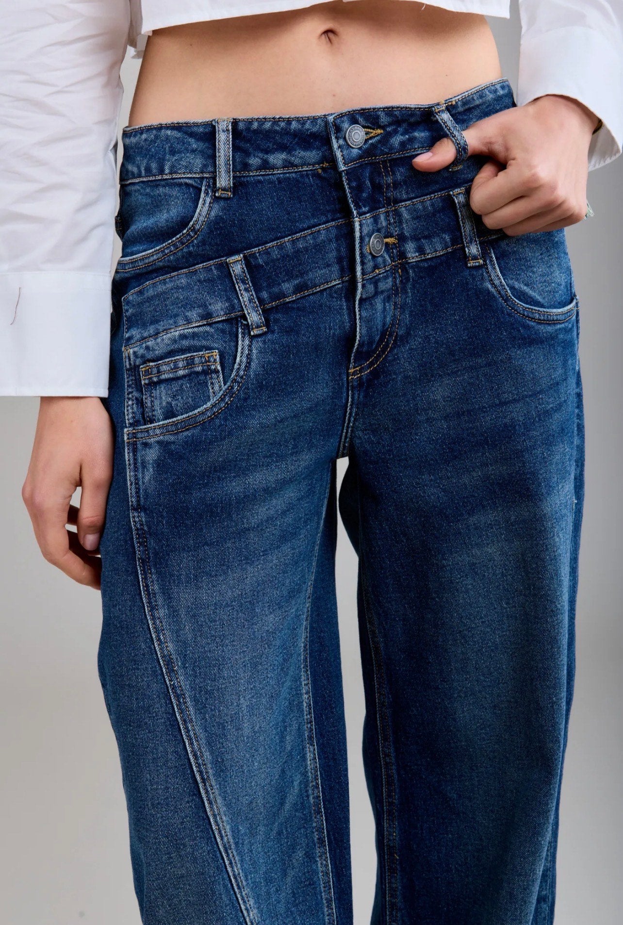 Large-Fit Jeans Premium