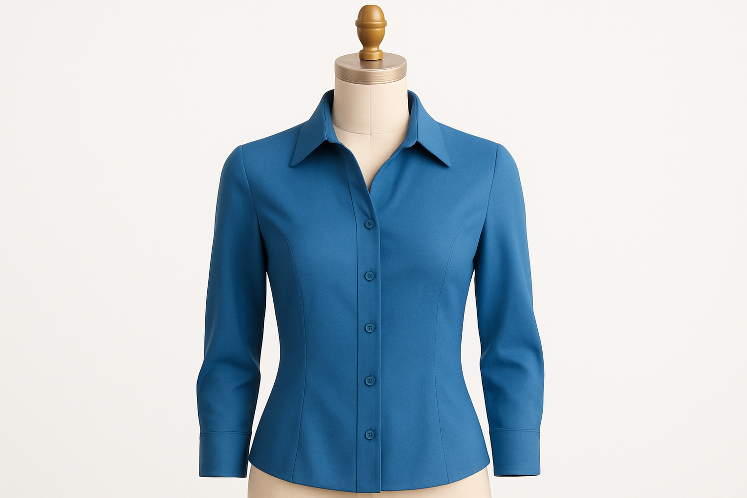 kan de overhemd blauw zijn